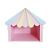Tenda Circo Rosa Bebê Azul Amarelo Candy Decoração Circo MDF - Imagem 1