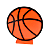 DISPLAY DE MDF BOLA DE BASQUETE - Imagem 1