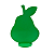 DISPLAY MDF FRUTINHAS CUTE PERA VERDE - Imagem 3