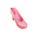 Sapatinho de Salto Mod2 Rosa Bebê Decoração Festa Princesa - Imagem 4