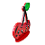 DISPLAY MDF FRUTINHAS CUTE CEREJA - Imagem 2