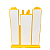 DISPLAY MDF PREDIO TRIPLO AMARELO - Imagem 3