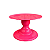 Prato Mosaico Pé Simples Só Boleiras 14,5X22 Neon Rosa - Imagem 2