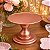Prato Mosaico Pé Simples Só Boleiras 14,5X22 Rose Gold - Imagem 1