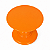 Prato Mosaico Pé Simples Só Boleiras 14,5X22 Laranja Neon - Imagem 4