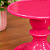 Prato Mosaico Pé Torneado Só Boleiras 16,5X22 Neon Rosa - Imagem 5