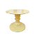 Prato Mosaico Pé Torneado Só Boleiras 16,5X22 Amarelo Candy - Imagem 4