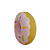 Donuts Rosa Bebê Para Em Pé Cofre Decorativo Cerâmica Festas - Imagem 2