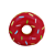 Donuts Pink Para Em Pé Cofre Decorativo Cerâmica Festas - Imagem 1