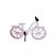 Bicicleta MDF Rosa Bebê Pés E Guidão Soltos Decorar Festas - Imagem 3