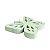 BORBOLETA FRICOTE MDF GRANDE VERDE CANDY - Imagem 2