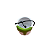 CACHEPOT BALDE DE TINTA VERDE LIMAO - Imagem 3