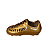 CHUTEIRA CERAMICA DOURADO E PRETO - Imagem 1