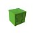 Cubo Pecinha De Montar MDF Quadrado Verde Decorar Festa - Imagem 2