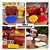 Jaula Circo Vermelho Rodas Preta Decoração Festa MDF - Imagem 3