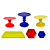KIT COMEMORE SO BOLEIRAS AZUL ROYAL/VERMELHO/AMARELO GEMA - Imagem 1