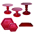 Kit Festa Mosaico Terracota Peças Decorativas Só Boleiras - Imagem 1