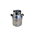 Leiteira Metal P 16ALT x 11,5 Decorativa Festas Enfeite - Imagem 3