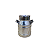 Leiteira Metal P 16ALT x 11,5 Decorativa Festas Enfeite - Imagem 2