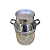 Leiteira Metal G 26ALT x 17 Decorativa Festas Enfeite - Imagem 2