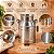 Leiteira Metal M 21ALT x 11,5 Decorativa Festas Enfeite - Imagem 6