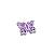 MINI BORBOLETA FRUFRU MDF LILAS - Imagem 3
