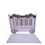 Mini Jaula Rosa Bebê Rodas Bege Decoração Circo Mdf - Imagem 2