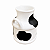 Mini Leiteira Cerâmica Vaquinha Decorativa Cachepot Vaso - Imagem 3