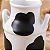 Mini Leiteira Cerâmica Vaquinha Decorativa Cachepot Vaso - Imagem 2