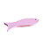 MINI PEIXE DE MDF ROSA BEBE - Imagem 2
