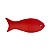 MINI PEIXE DE MDF VERMELHO - Imagem 1