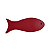 MINI PEIXE DE MDF VERMELHO - Imagem 2