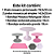 Kit Comemore Só Boleiras Rose 5 Pcs Decor Festa Aniversário - Imagem 2
