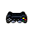 CONTROLE DE VIDEO GAME DE CERAMICA PRETO - Imagem 2