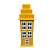 Prédio G 4 Janelas Decorativo Festas MDF Enfeite Amarelo - Imagem 1