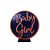 Display Baby Girl Decorar Chá Revelação MDF Rose Gold Azul M - Imagem 1