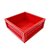 Caixote Mdf Canelado Vintage Vermelho Decorativo Festa - Imagem 5