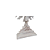 Divino Espirito Santo Madeira Base Retangular Branco - Imagem 2