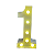 Numero 1 Branco Led Luz Amarela Decorativo Enfeite 22CM - Imagem 1
