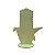 Espiga De Milho Verde Candy Com Amarelo Gema Decorativo - Imagem 2