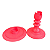 Prato Mosaico Pé Torneado Só Boleiras 19,5X22 Neon Rosa - Imagem 3