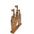 DISPLAY CASTELO MDF DOURADO - Imagem 2