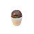 MINI BRIGADEIRO CERAMICA LACO POA AMARELO CANDY - Imagem 2