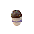 MINI BRIGADEIRO CERAMICA LACO POA LILAS - Imagem 3