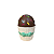 Mini Brigadeiro Laço Poa Verde Candy Decorar Cerâmica Festas - Imagem 1