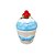 CUPCAKE CERAMICA LACO POA AZUL  BEBE - Imagem 1