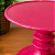 Prato Mosaico Pé Torneado Só Boleiras 19,5x22 Pink - Imagem 5