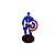 Personagem Resina Super Herói América Escudo Azul - Imagem 2