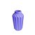 Vaso Elegance De Plástico Decorativo 18Cm Lilás - Imagem 1