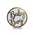 Display Baby Boy Decorativo Chá Revelação MDF Branco Dourado - Imagem 1